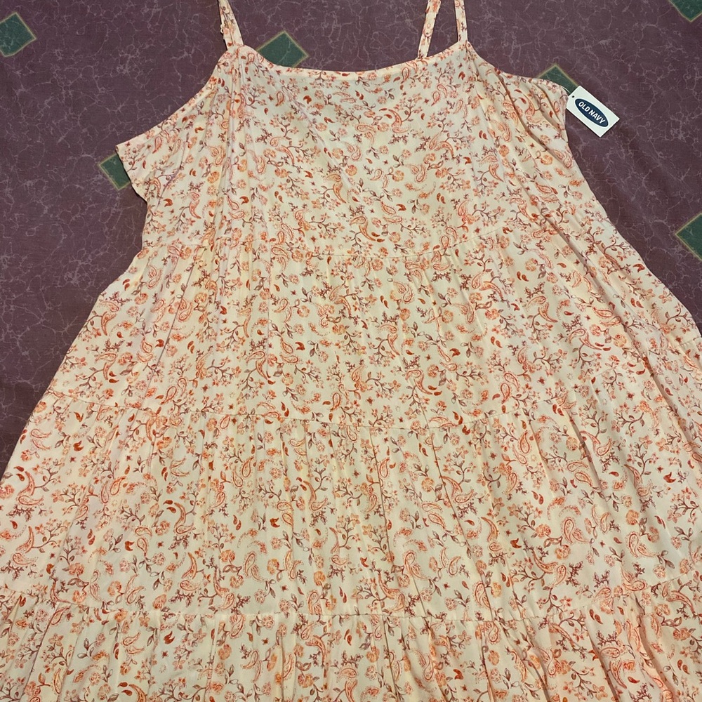 Old Navy Paisley Print Dress